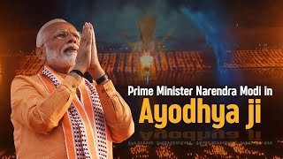 Ayodhya पहुँचे PM MODI, नज़दीक आ गया समय