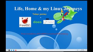 Install KDE5 Plasma on top of FreeBSD13