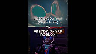 Freddy_Daiyan (Roblox) vs Freddy_Daiyan (Real Live) this is just for fun edit