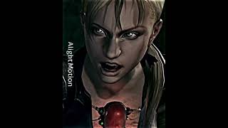 Jill Valentine vs Power #alightmotion #capcut #residentevil #chainsawman