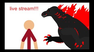 English GODZILLA BATTLE LINE  #2: 👍 Good stream | Playing Solo | Streaming with Turnip