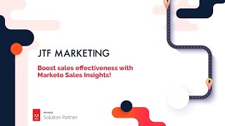 Boost sales effectiveness with Marketo Sales Insights!