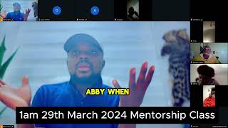 March 2024 Mentorship Class with Lord Uzih #Uzih #spirituality  #Mentorship