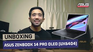 Unboxing ASUS Zenbook Pro 14 OLED UX6404 - ASUS Red Carpet Eps. 21