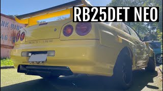 BUILDING AIDAN'S YELLOW R34 COUPE