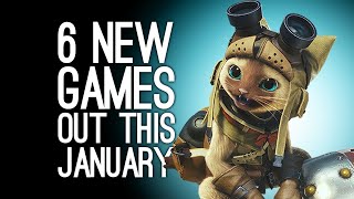 6 New Games Out in January 2018 for PS4, Xbox One, PC, Switch