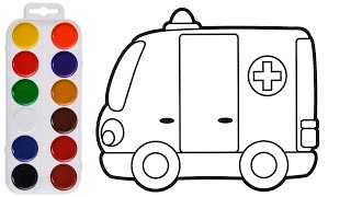 How To Draw Medicine Car Step By Step