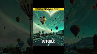 October astronomical events 😮| #astronomicalevent #shorts