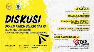 Diskusi Fraksi Partai GOLKAR DPR RI