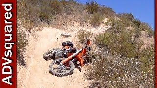 Forcing Yourself to Try Unknown Trails ✧KTM 350 EXC-f Trail Riding✧