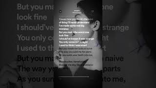 Vampire sped up | tiktok version | Olivia Rodrigo | #shorts #lyrics #vampirelyrics