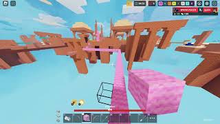 I played roblox bedwars with my friend