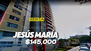 Departamento en venta 76M2 Jesús María - Av. San Felipe