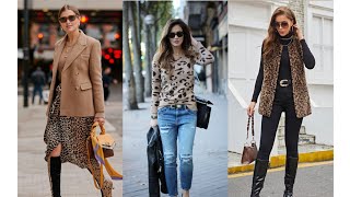 CÓMO INTRODUCIR EL LEOPARDO EN TUS LOOKS/16 IDEAS PARA LLEVAR EL ESTAMPADO MÁS TENDENCIA 2024