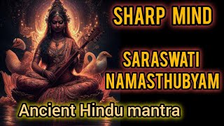 Ancient hindu mantra for sharp mind|| Best mantra for students studies and success.#saraswati #viral