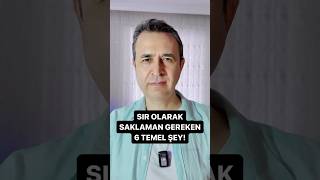 Sır olarak saklaman gereken 6 temel şey! #sır #sakla #para #kariyer #iyilik #korku