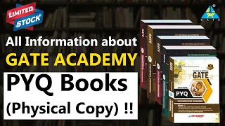 All Information about GATE ACADEMY PYQ Books 📚 (Physical copy ) !! Limited Stock #gateacademy