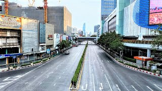 Empty Bangkok during Covid-19 Lockdown