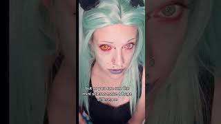 REVIEW ✨ Cyberpunk Edgerunners Rebecca mini sclera cosplay lenses 🦋 #cyberpunkedgerunners