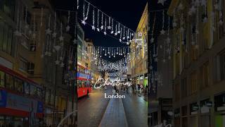 Christmas in London #christmas #london #christmaslights