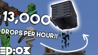 Best AFK Mob farm in Minecraft 1.15.2!! 13,000+ DROPS AN HOUR!! EP: 03