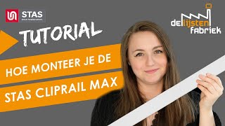 STAS Cliprail MAX monteren - De Lijstenfabriek Tutorial