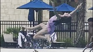 Waterslide Fun at Home2Suites Orlando Florida #shorts