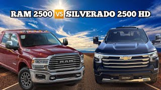 Comparativo: Ram 2500 2024 vs Chevrolet Silverado 2500HD 2024!!!