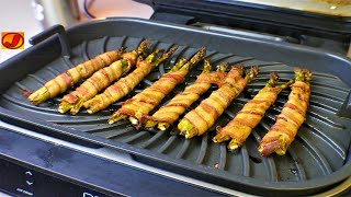 Bacon Wrapped Asparagus Ninja Foodi XL Grill | Ninja Foodi Smart XL Grill Recipes