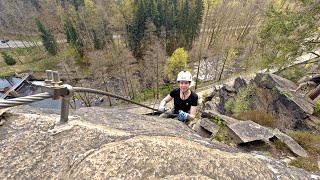 Tolle Klettersteige in Wolkenstein (Erzgebirge)