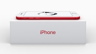 Apple Announces iPhone 7 in RED