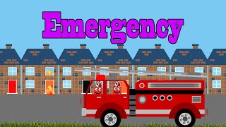 The Shapes. Vivashapes and the emergency vehicles. Transport video for kids