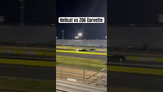 Hellcat vs Corvette Z06