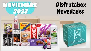 DISFRUTABOX NOVIEMBRE UN POCO DE TODO