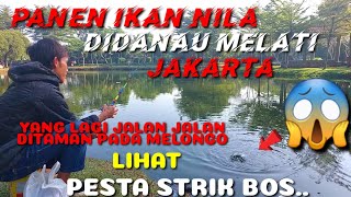 GILAAAA....‼️PESTA STRIKE DIDANAU JAKARTA😱 || mancing liar terbaru