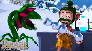 Oko Lele 🦕 Snowball Blaster — Special Episode ⛷🏂🏄 Episode Collection ⭐ Chuck Chicken Cartoons