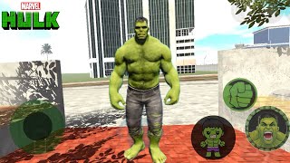 playing as hulk : indian bikes driving 3d #indianbikedriving3d