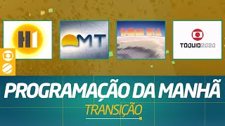 HD | Transição: Hora Um - Bom Dia MT às 3h59 - Bom Dia Brasil - Tóquio 2020