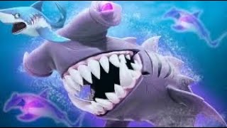 Dark hammer shark run through hungry shark evolution