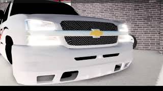 Bagged Cat-Eyed Silverado On Billets In ROBLOX | Custom ROBLOX Truck Builds