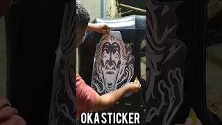 تفنيش فرش توك توك شكل الجوكر حصرى Joker Tok Tok Sticker,✌️🇪🇬😎