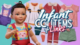 Infant CC Haul + Links (Maxis Match) - The Sims 4