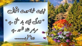 Most Beautiful Quotes In Urdu | Words of Wisdom | Aqwal e Zareen