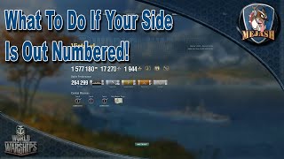 World of Warships: What to do if your side is outnumbered!