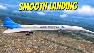 Cara Smooth Landing Pesawat Tercepat Concorde New Real Flight Simulator Android Pro