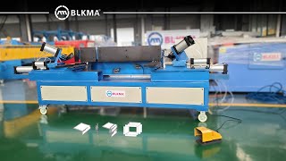 BLKMA Pneumatic  lock seamer/duct lock seaming machine/duct seam closing machine for pittsburgh lock