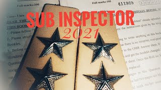 ODISHA Sub-Inspector 👮2021 Question paper || Easy to moderate Question ✍️