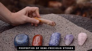 Healing properties of Semi-precious Stones | Hot Massage Stones