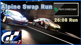 GT7 Tokyo Expressway 600 Alpine Engine Swap Build V 1.48