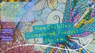 Roseknit39-Episode 80: NewCraftDay Completed Product Review #diamondpainting #newcraftday #completed